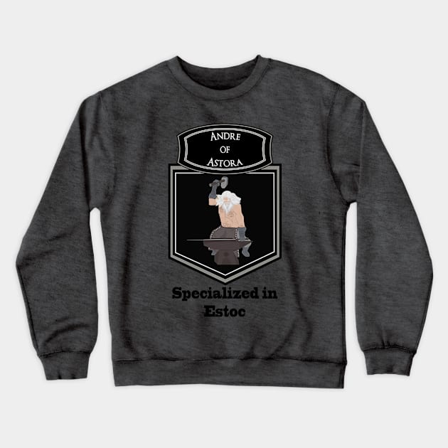 Andre the blacksmith Crewneck Sweatshirt by DigitalCleo